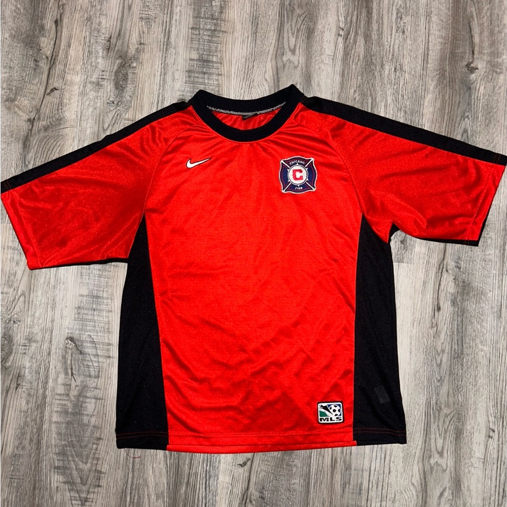 Chicago Fire 1999 retro training jersey size large